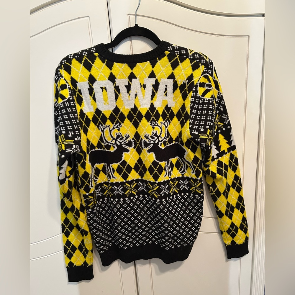 Iowa Hawkeye Holiday Sweater View 6